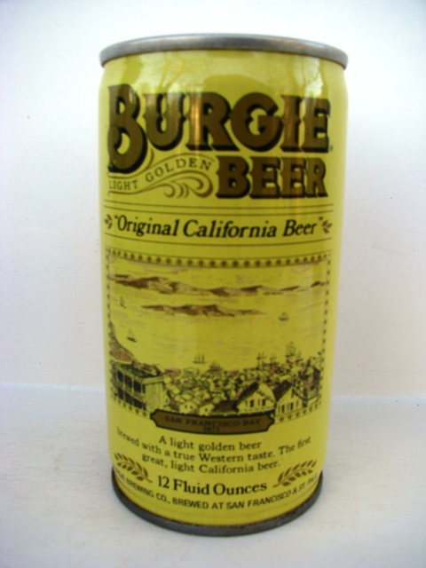 Burgie Beer - Original California Beer - Burgie - T/O